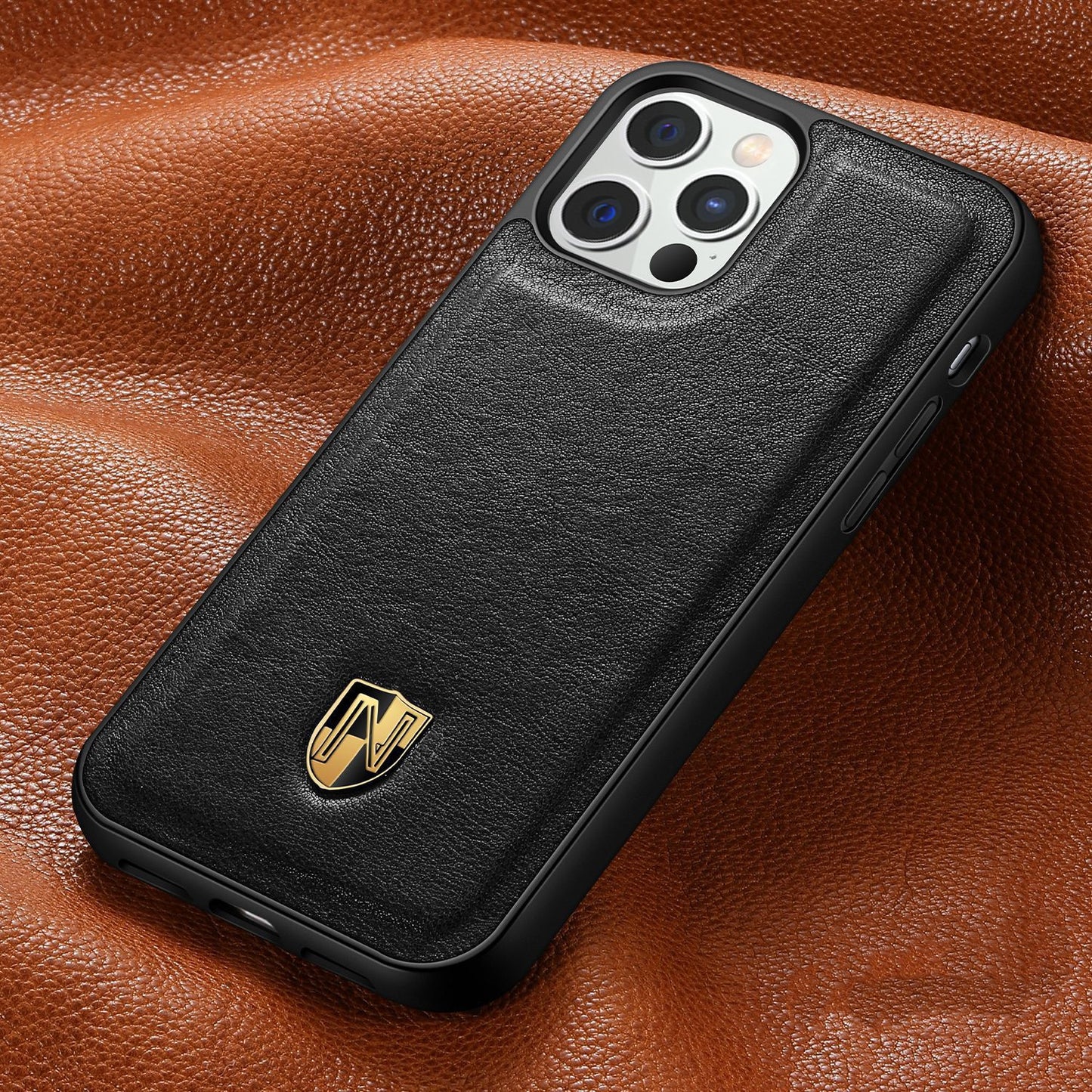 Luxury Top Layer Leather case for iPhone