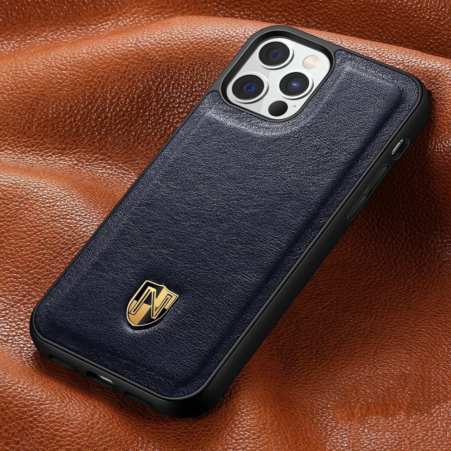 Luxury Top Layer Leather case for iPhone